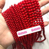 #Red Shell Beads Charms For DIY Jewelry Accessories